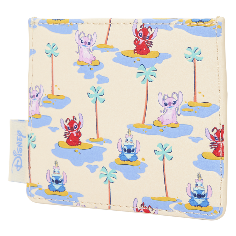 Load image into Gallery viewer, Loungefly Disney - All-Over Print Stitch Card Holder Wallet
