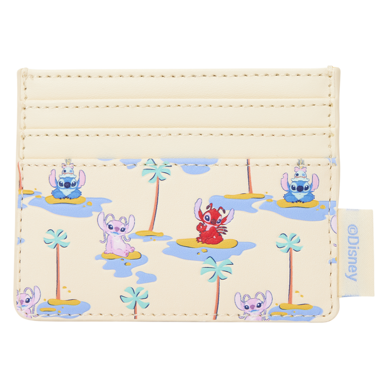 Load image into Gallery viewer, Loungefly Disney - All-Over Print Stitch Card Holder Wallet
