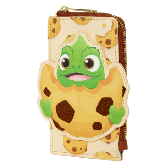 Loungefly Disney Tangled Pascal With Cookie Zip Around Card Holder Wallet