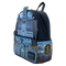 The Addams Family - Wednesday Nevermore Academy Castle Glow Mini Backpack