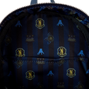 The Addams Family - Wednesday Nevermore Academy Castle Glow Mini Backpack