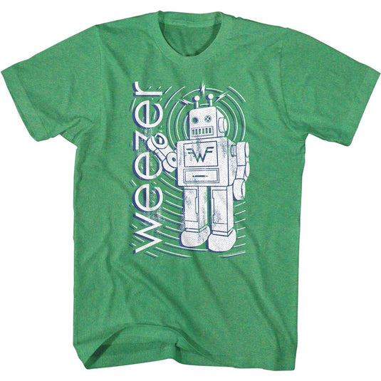 Weezer - Robot Adult T-Shirt