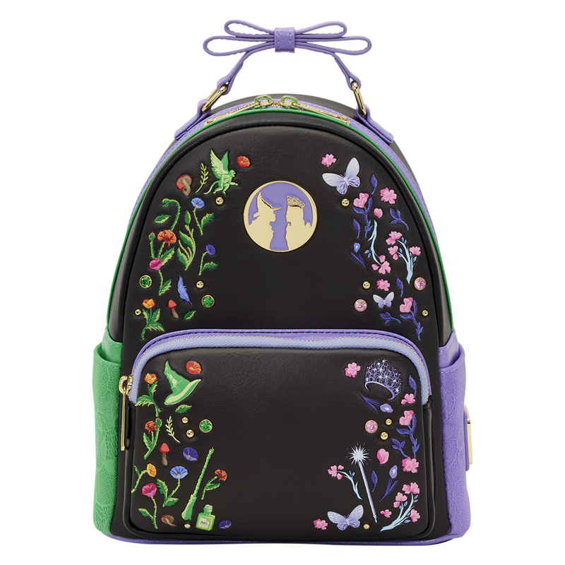 Chargez l'image dans la visionneuse de la galerie, Loungefly Universal Wicked - Floral &amp; Lace Mini Backpack
