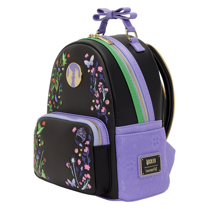Chargez l'image dans la visionneuse de la galerie, Loungefly Universal Wicked - Floral &amp; Lace Mini Backpack
