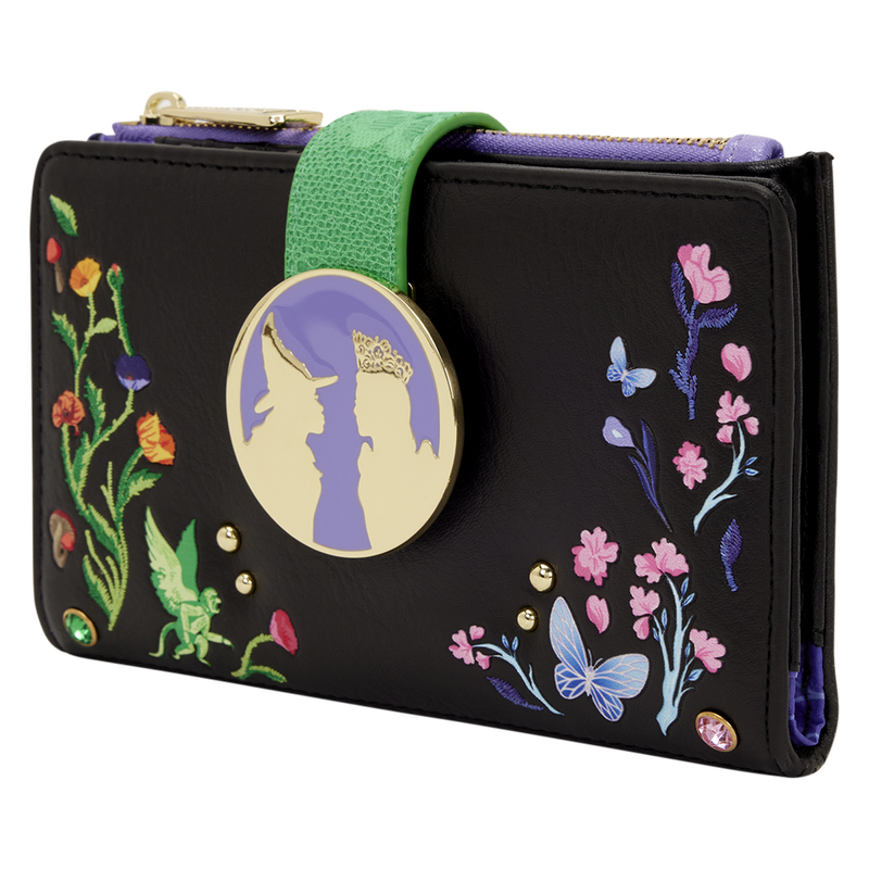 Cargue la imagen en el visor de la galería, Loungefly Universal Wicked - Floral &amp; Lace Wallet
