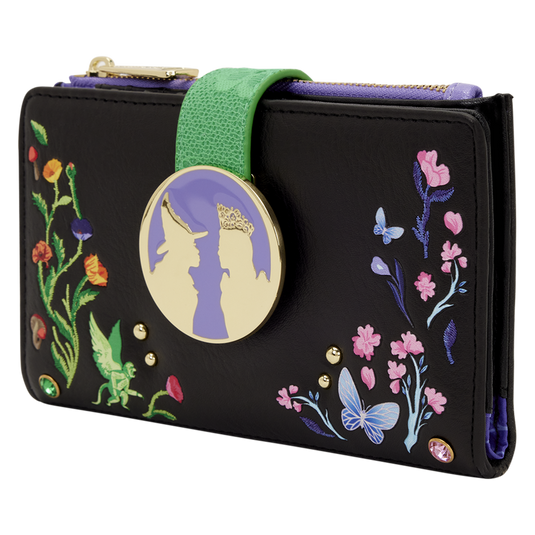 Loungefly Universal Wicked - Floral & Lace Wallet