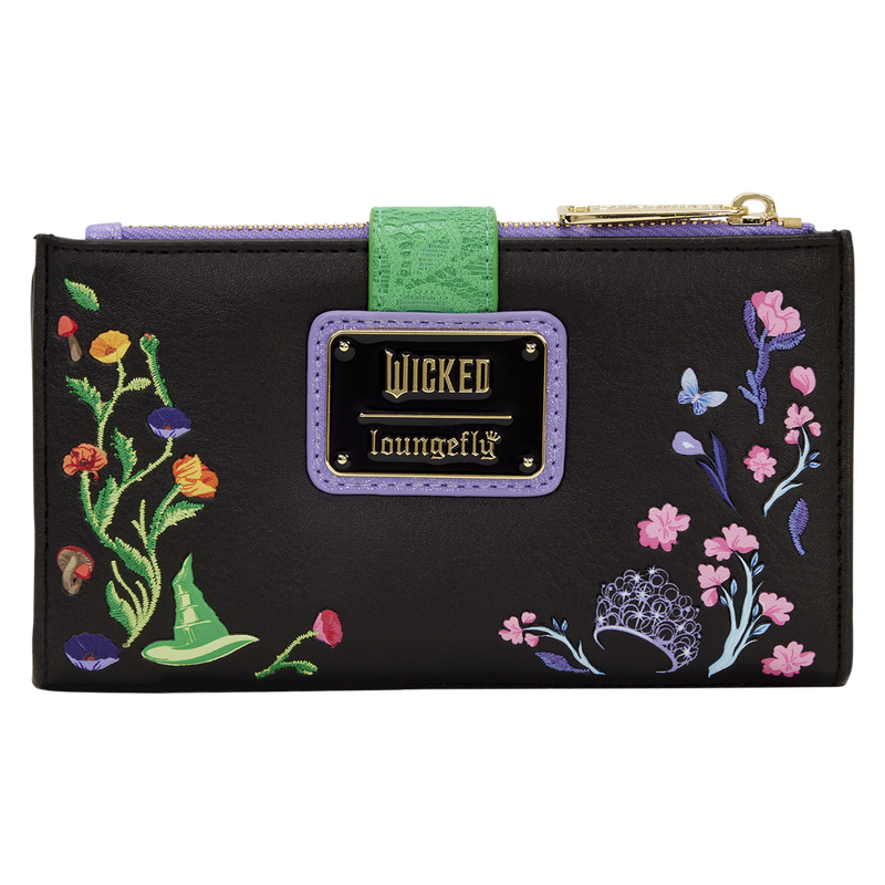 Cargue la imagen en el visor de la galería, Loungefly Universal Wicked - Floral &amp; Lace Wallet
