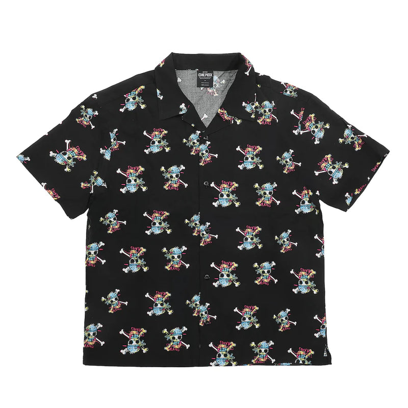Load image into Gallery viewer, One Piece - (Manga) All-Over Print Men's Collared Button Up Shirt
