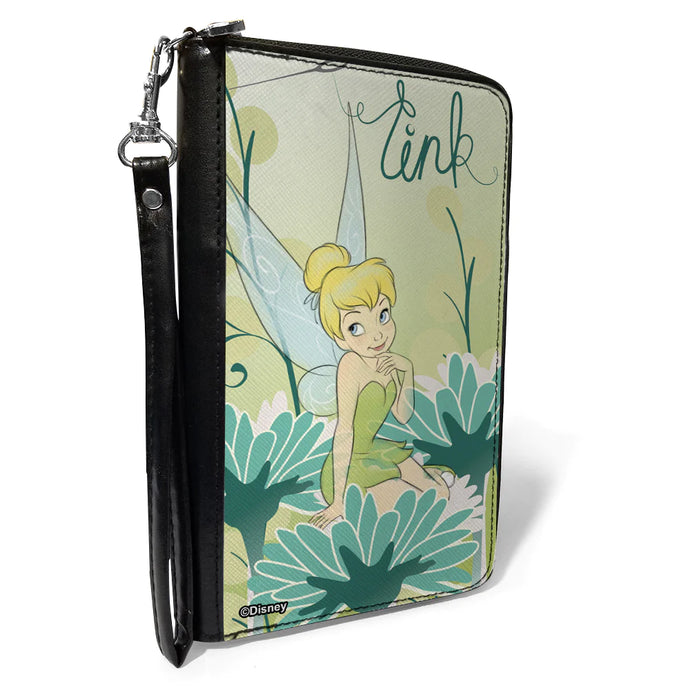 Disney Tinker Bell Sitting on Flowers Pose Women's Wallet