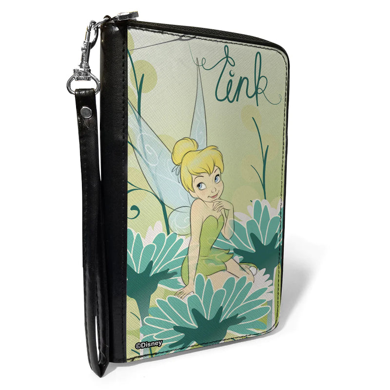 Chargez l&#39;image dans la visionneuse de la galerie, Disney Tinker Bell Sitting on Flowers Pose Women&#39;s Wallet
