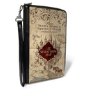 Warner Bros Harry Potter Hogwarts School The Marauder's Map Women's Wallet