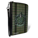 Warner Bros Harry Potter Slytherin Crest Stripes/ Diamond Women's Wallet