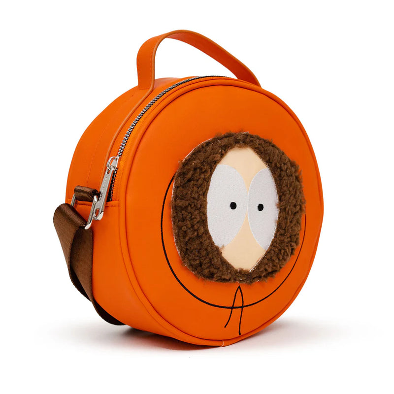 Cargue la imagen en el visor de la galería, Buckle- Down South Park Kenny Character Face Close-Up Round Crossbody Bag
