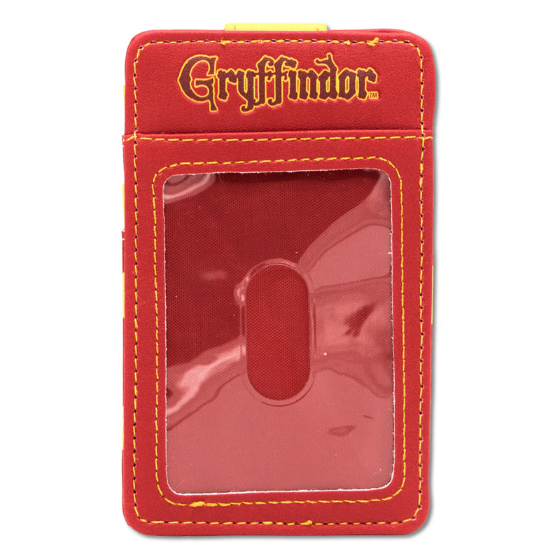Cargue la imagen en el visor de la galería, Buckle- Down Harry Potter Gryffindor Crest Red/Yellow Wallet ID Card Holder
