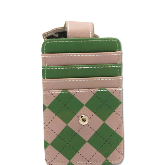 Buckle- Down Harry Potter Slytherin Crest Gray/Green Wallet ID Card Holder