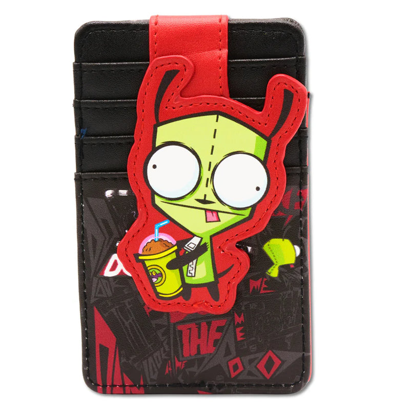 Load image into Gallery viewer, Buckle- Down Invader Zim GIR Slush Pose Character Wallet ID Card Holder
