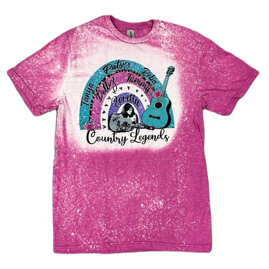 Loretta Lynn Country Legends camiseta con efecto tie-dye