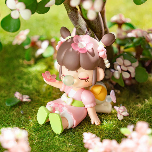 Robotime Rolife Nanci - Series Blooming Girl Collections 1 Pcs Blind Box Figure