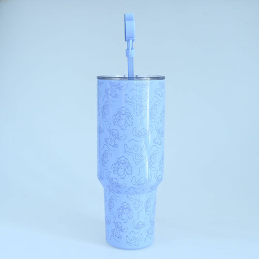 Disney Lilo & Stitch Blogger 40oz SS Tumbler w/ Straw Cover Cap