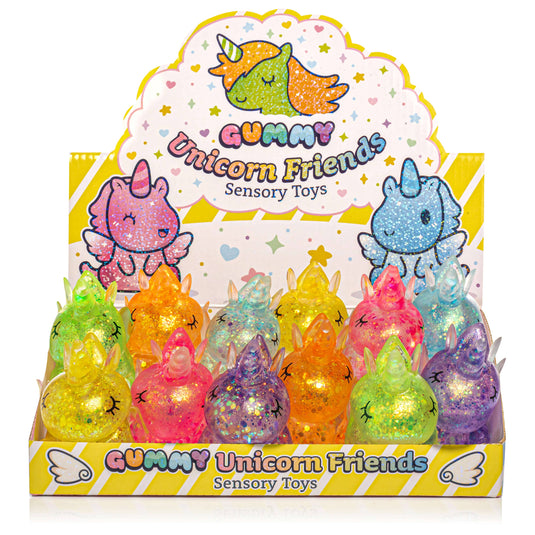 Gummy Unicorn Friends Fidget Sensory Toy