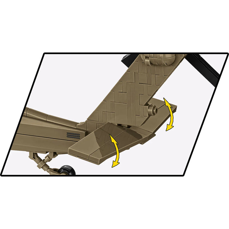 Load image into Gallery viewer, Cobi Armed Forces - Sikorsky UH-60 Black Hawk Helicopter Brick Toy
