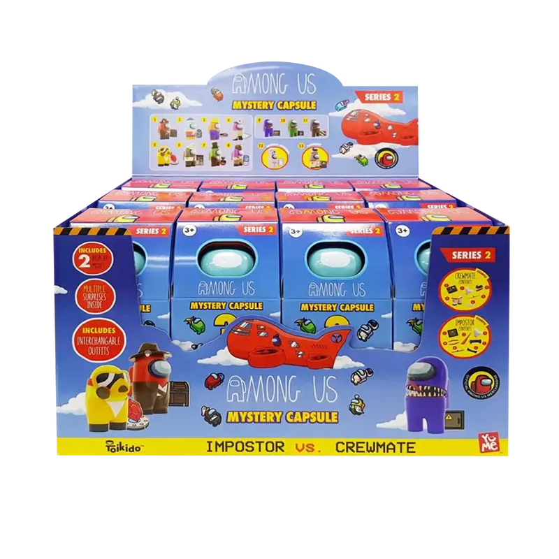 Cargue la imagen en el visor de la galería, Among Us -  Serie 2 1Pc Mystery Capsule Toy Figure Blind Box
