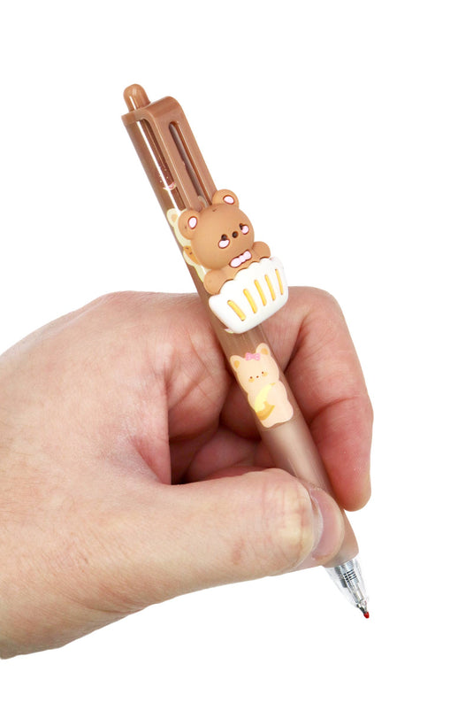 Baker Teddy Bear 0.5 mm Click Pen - 1pc