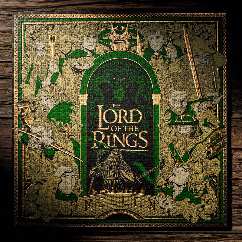 Cargue la imagen en el visor de la galería, The Lord of the Rings - Characters Jigsaw Puzzle
