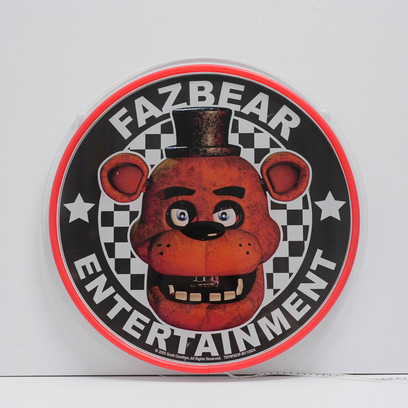 Load image into Gallery viewer, FNAF Fazbear Entertainment 11.6&quot; Light-Up Wall Art
