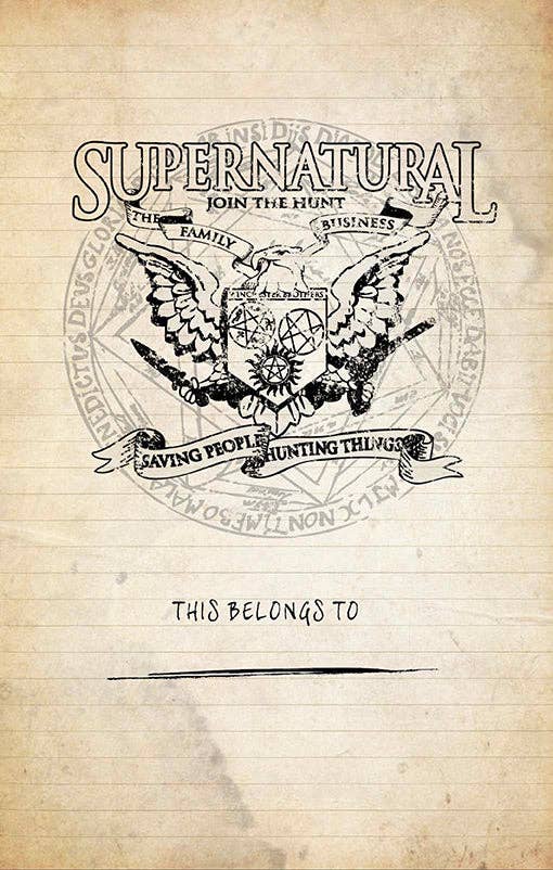 Load image into Gallery viewer, Supernatural - Join the Hunt Hardcover Journal
