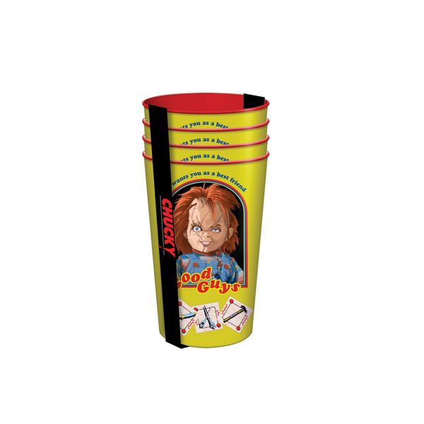 Chucky - Good Guys 4pc 22oz Plastic Cup Set