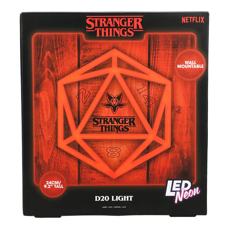 Load image into Gallery viewer, Paladone Stranger Things Season 5 - Wall Mountable LED Neon Light
