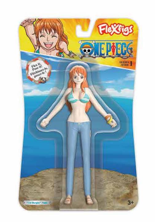 One Piece - Flexfigs on card Characters Figure
