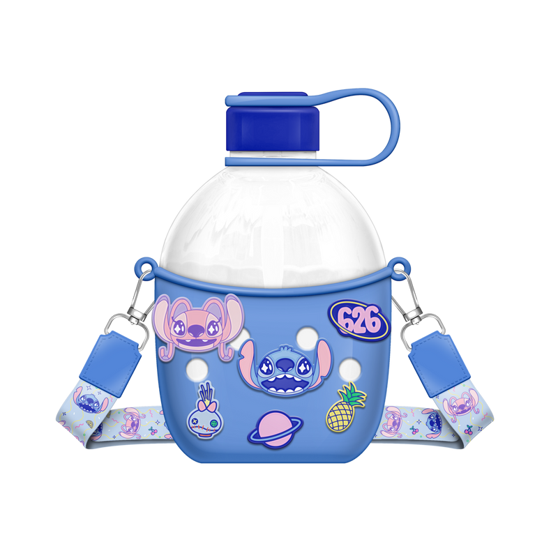Load image into Gallery viewer, Disney Lilo &amp; Stitch - Snack Attack 22.5oz Water Bottle w/ Charms
