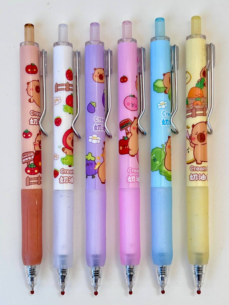 Cargue la imagen en el visor de la galería, BC mini Capybara - 1pc Gel Pen Vol.4 Blind Box
