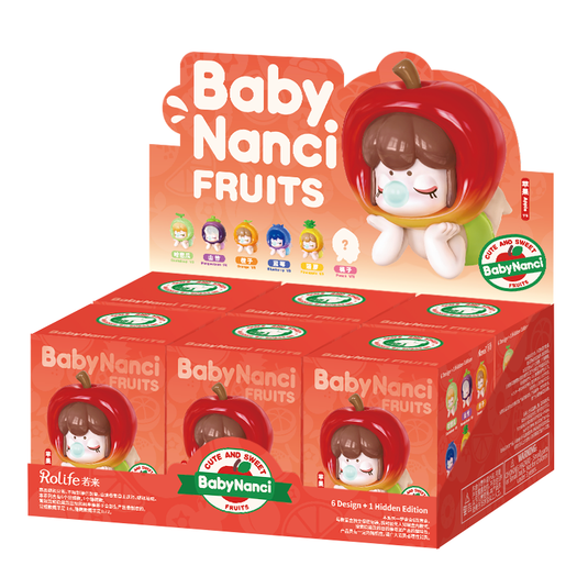 Robotime Rolife - Baby Nanci Fruits Dolls 1pc Blind Box Figure