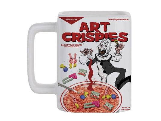 Surreal Entertainment Terrifier Art the Clown - Art Crispies Molded Ceramic Mug