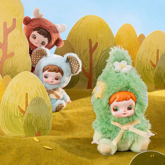 Robotime Rolife Charline's Forest Hide & Seek 1pc Surprise Pend Mystery Box Plush