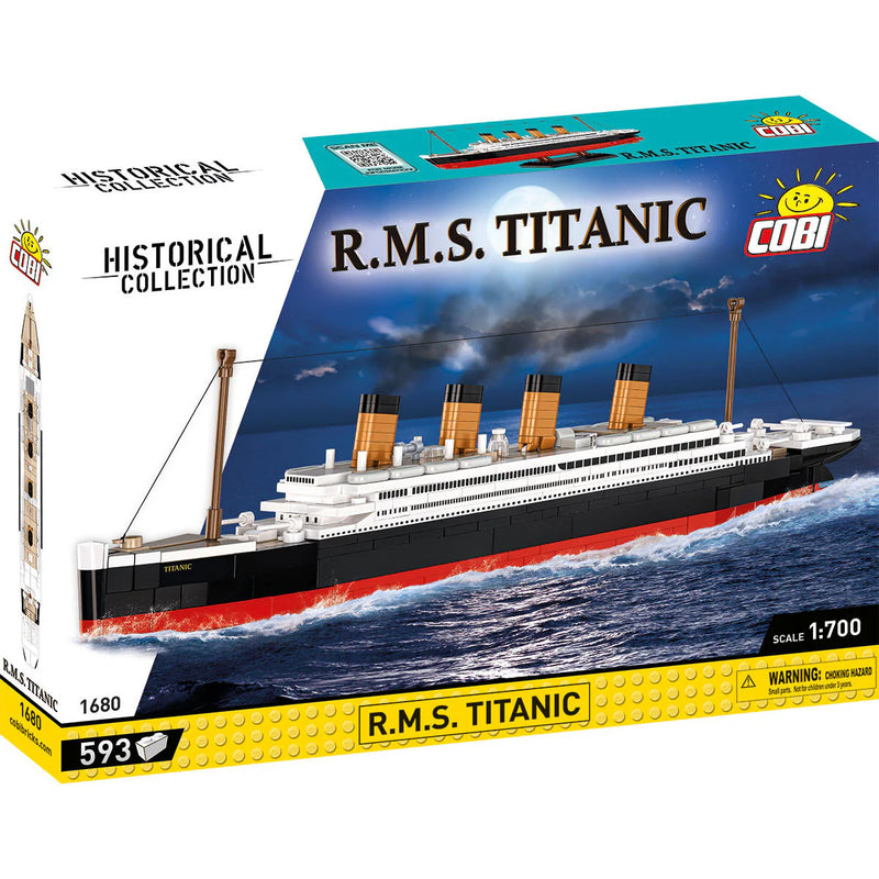 Load image into Gallery viewer, Cobi Historical Collection - R.M.S Titanic Ocean Liner Brick Toy
