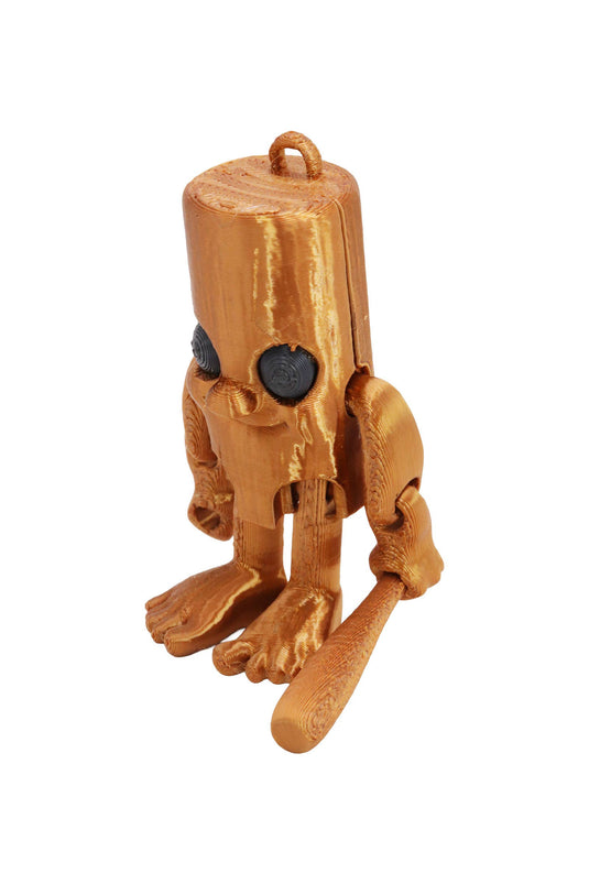 Brain Rot Meme 3d Print Articulated 1pc Keychain