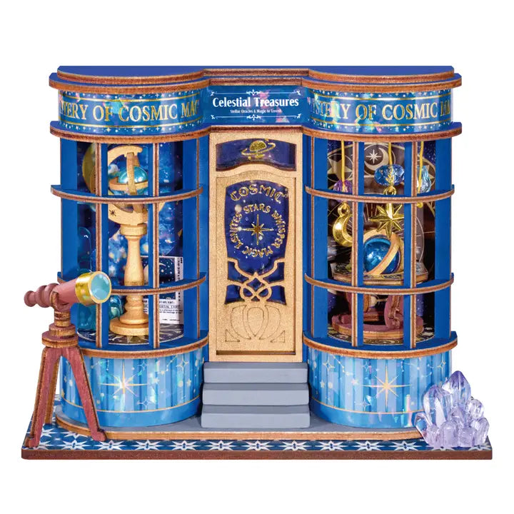 Load image into Gallery viewer, Robotime Rolife - Magic Astronomy Shop DIY Miniature House Figure
