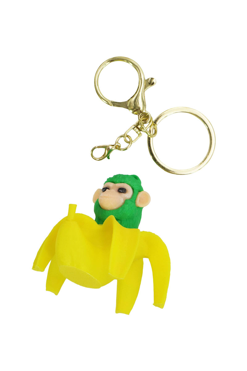 Chargez l&#39;image dans la visionneuse de la galerie, Brain Rot Meme 3d Print Articulated 1pc Keychain

