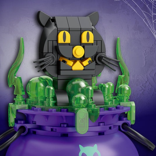 Brickcraft Cat Cauldron Building Brick