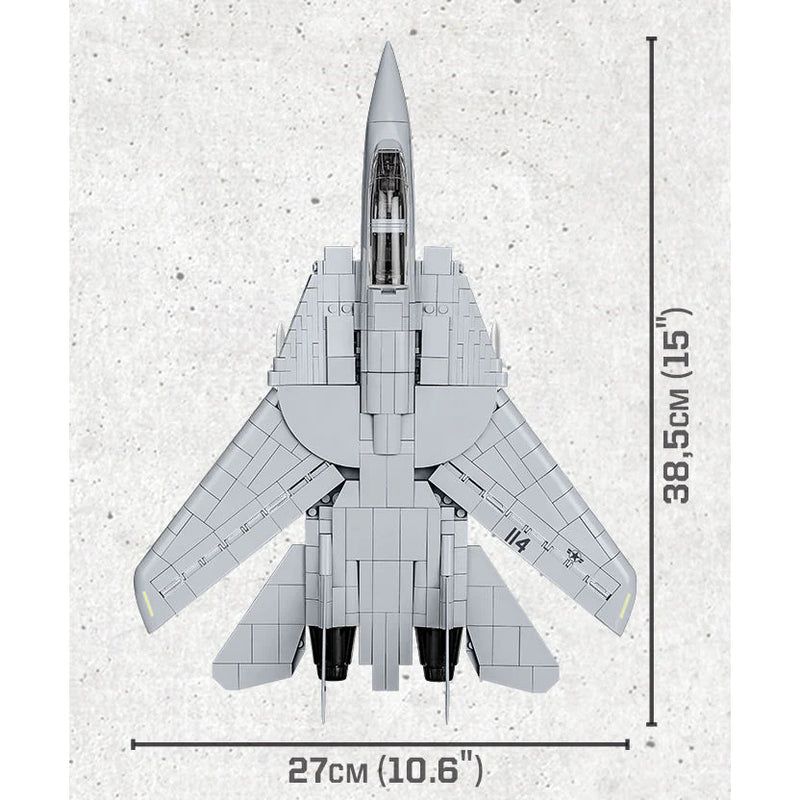 Load image into Gallery viewer, Cobi Armed Forces Top Gun - F-14A Tomcat Fighter Brick Toy
