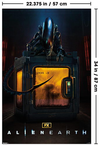 Trends International Alien - Earth (2025) Fear One Sheet Wall Poster