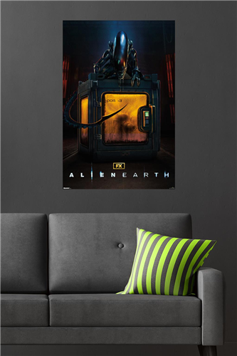 Chargez l&#39;image dans la visionneuse de la galerie, Trends International Alien - Earth (2025) Fear One Sheet Wall Poster
