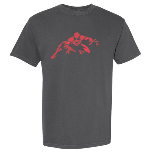 Spiderman - Brand New Day Charcoal Adult Comfort Color T-shirt