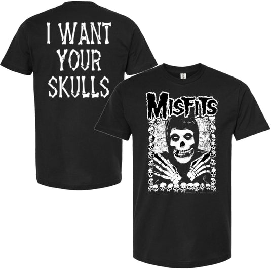 Misfits - Skeleton Hands Black Men's T-Shirt