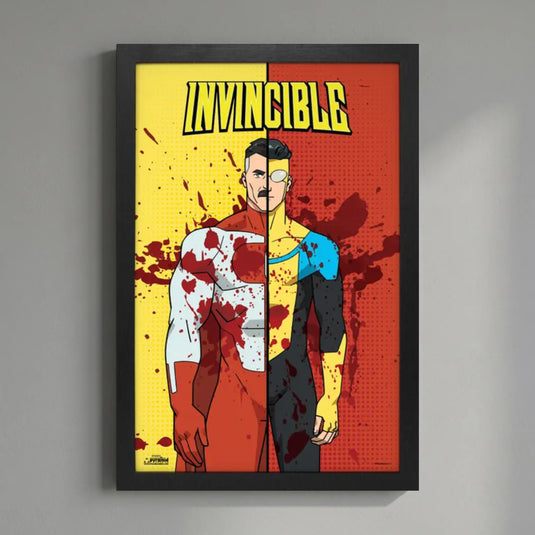 Pyramid America Invincible - Characters 11" x 17" Wall Framed