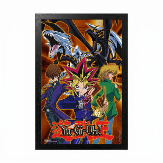Pyramid America Yu-Gi-Oh - S2 Collage 11" x 17" Wall Framed